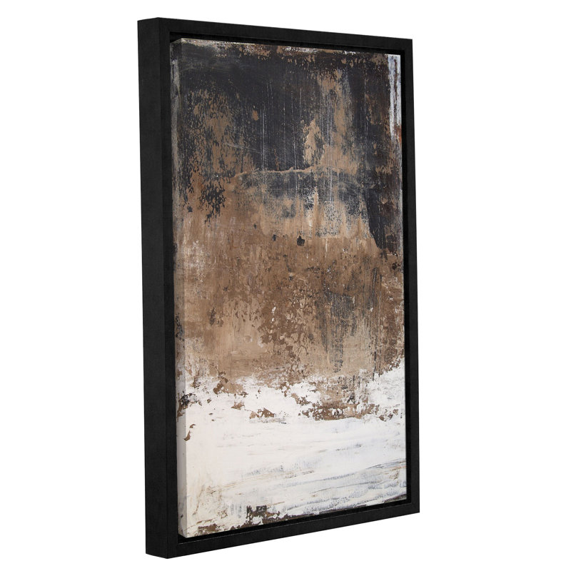 Trent Austin Design Worn Abstract Vi Framed Graphic Art Print On Canvas Reviews Wayfair