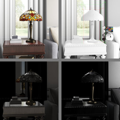 Fine Art Lighting Tiffany Style 25" Table Lamp