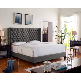 Go to store & view more images Ackerson Upholstered Platform Bed by Darby Home Co