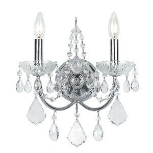 Axton 2-Light Candle Wall Sconce