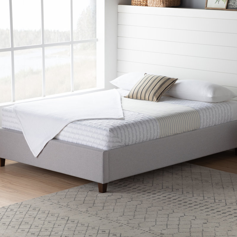 Winston Porter Hateya Upholstered Low Profile Platform Bed ...