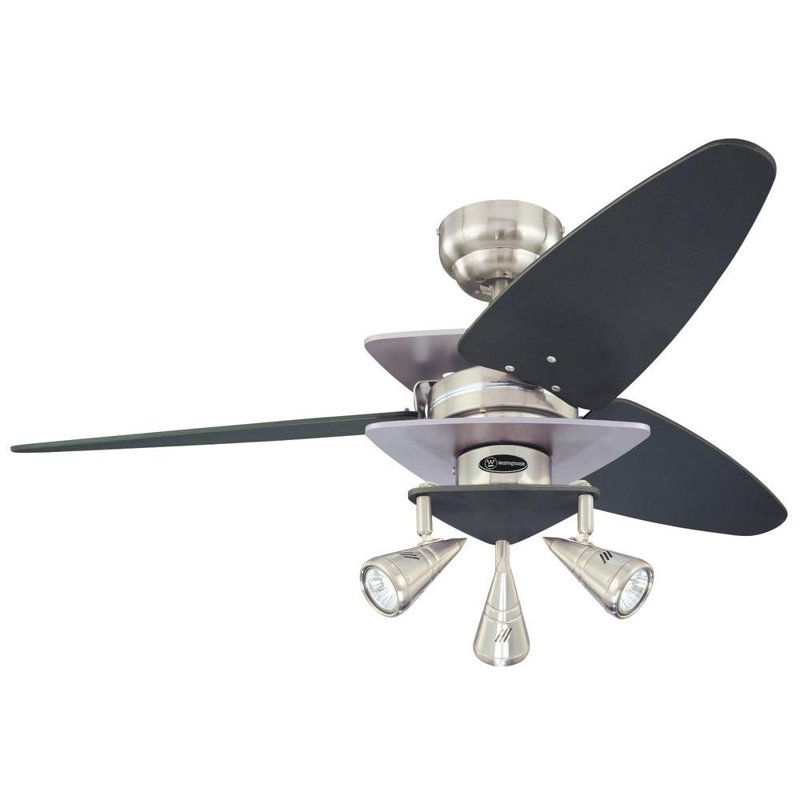 Wrought Studio 42 Tifton 3 Blade Ceiling Fan Light Kit Included