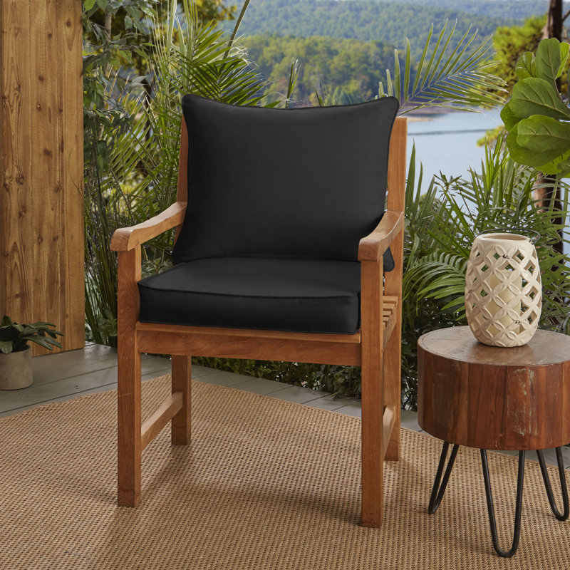 Pellot Corded Indoor Indoor Outdoor Dining Chair Cushion Set Birch Lane