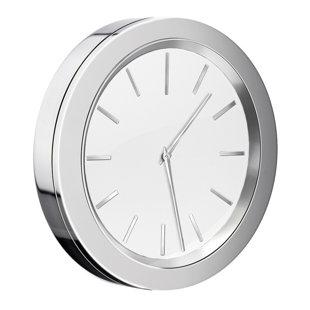 Small Bathroom Wall Clocks | Wayfair Small Bathroom Wall Clocks | Wayfair
