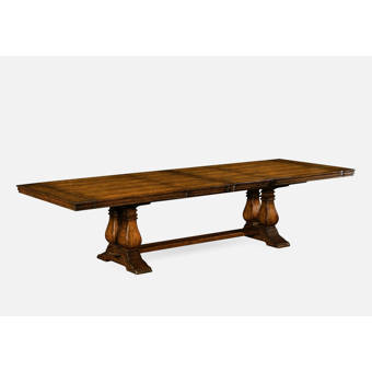 Union Rustic Britton Extension Solid Wood Dining Table Wayfair