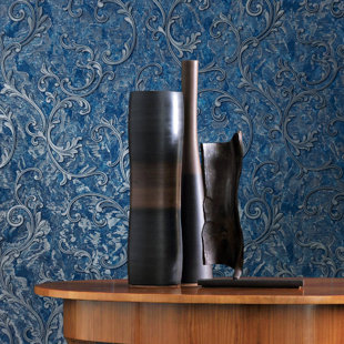 Wayfair Blue Wallpaper You Ll Love In 2021 Black mountain wallpaper, digital art, neon, mountains, lake. wayfair blue wallpaper you ll love in