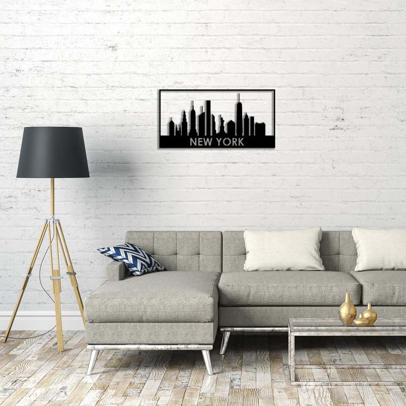 Winston Porter New York Day Metal Wall Decor Wayfair