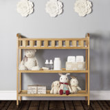 beige changing table