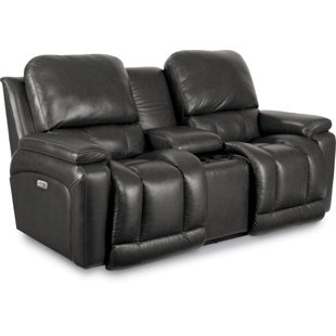 Go to store & view more images La-Z-Boy Greyson Leather Reclining Loveseat