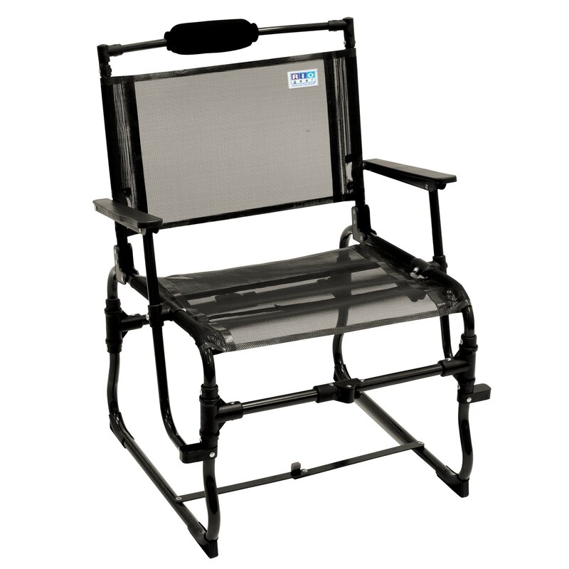 Rio Brands Large Gear Compact Traveler Reclining Beach Chair Wayfair