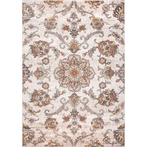 Arend Beige/Orange Area Rug