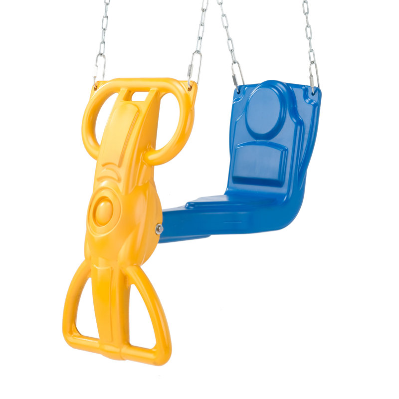Swing N Slide Wind Rider Glider Swing With Chains And Hooks Reviews Wayfair