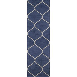 Caldwell Hand-Tuftedu00a0Blue Area Rug