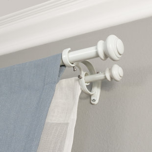 Antique White Curtain Rods Wayfair