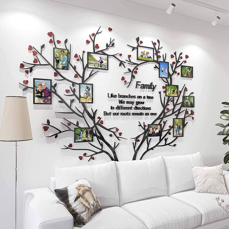 FAMILY TREE like branches vinyl art sticker bedroom lounge 