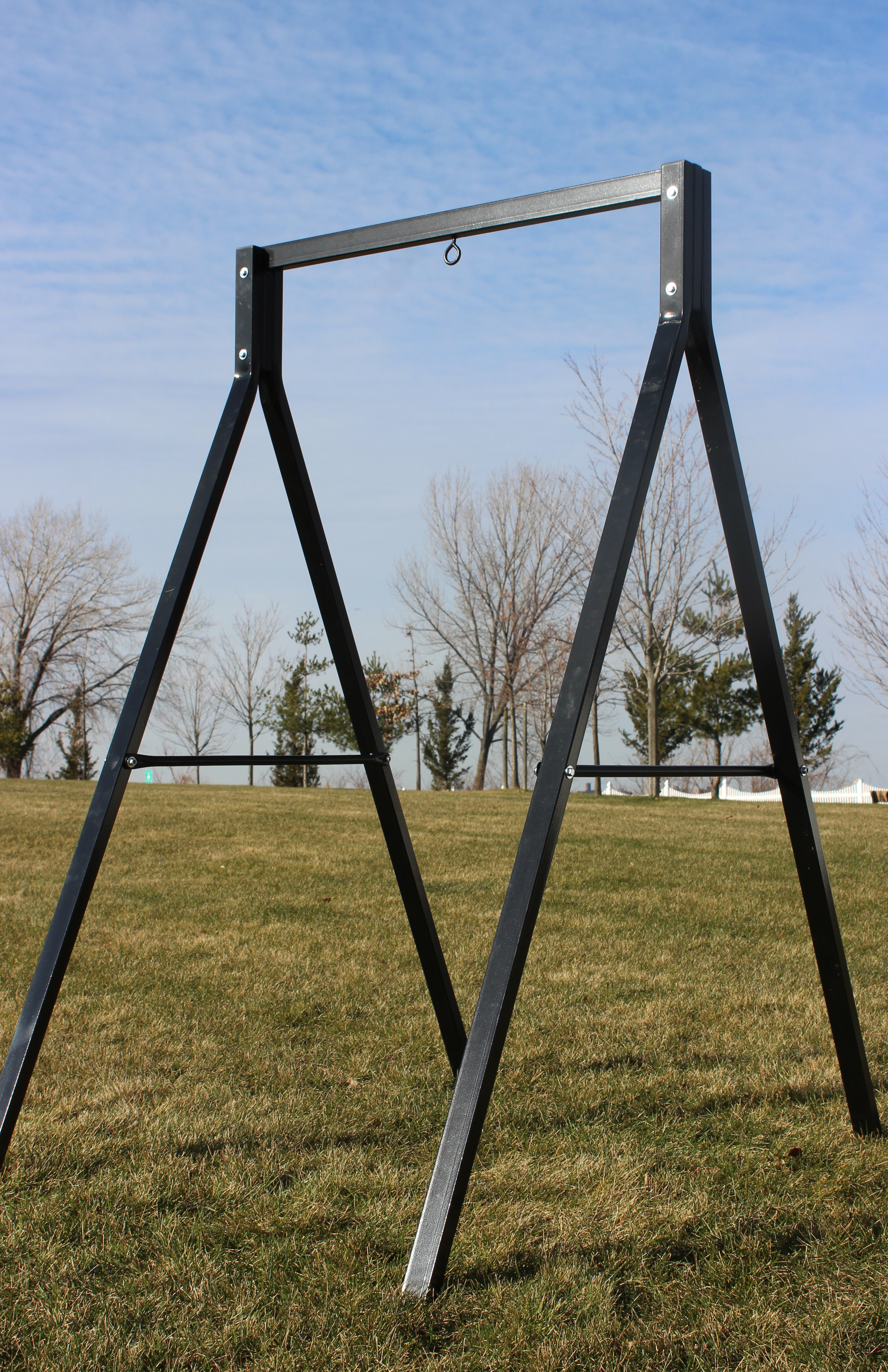 swing set steel frame