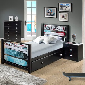 Desmond Twin Platform Customizable Bedroom Set