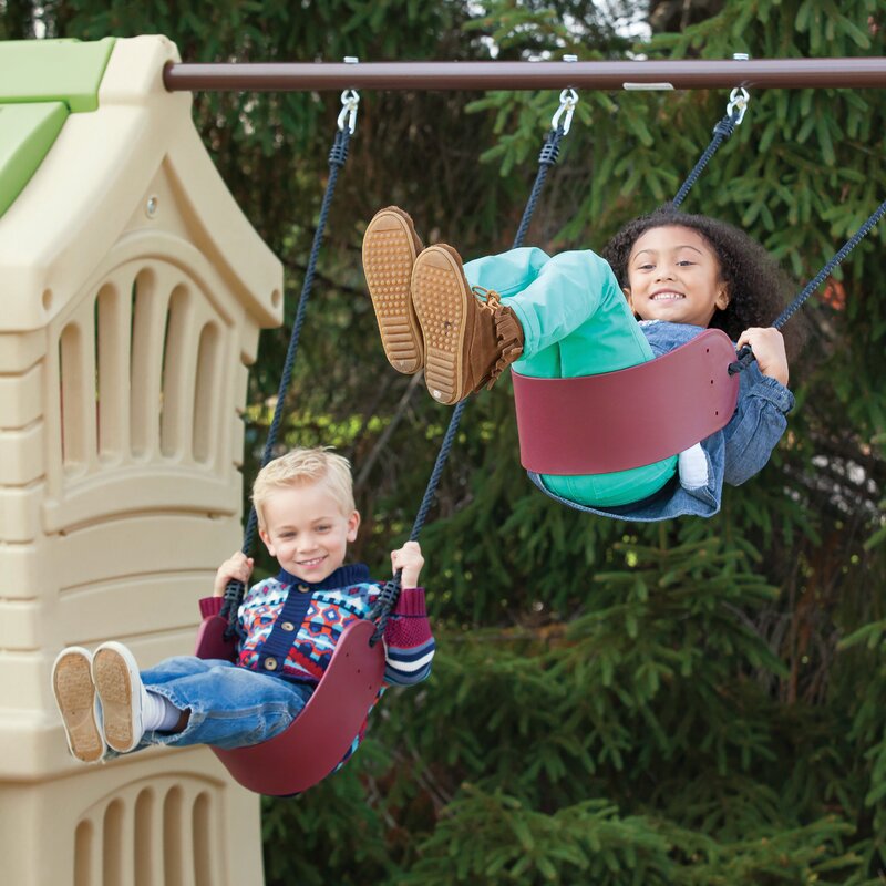 step2 play up gym set swing set and slide for toddlers