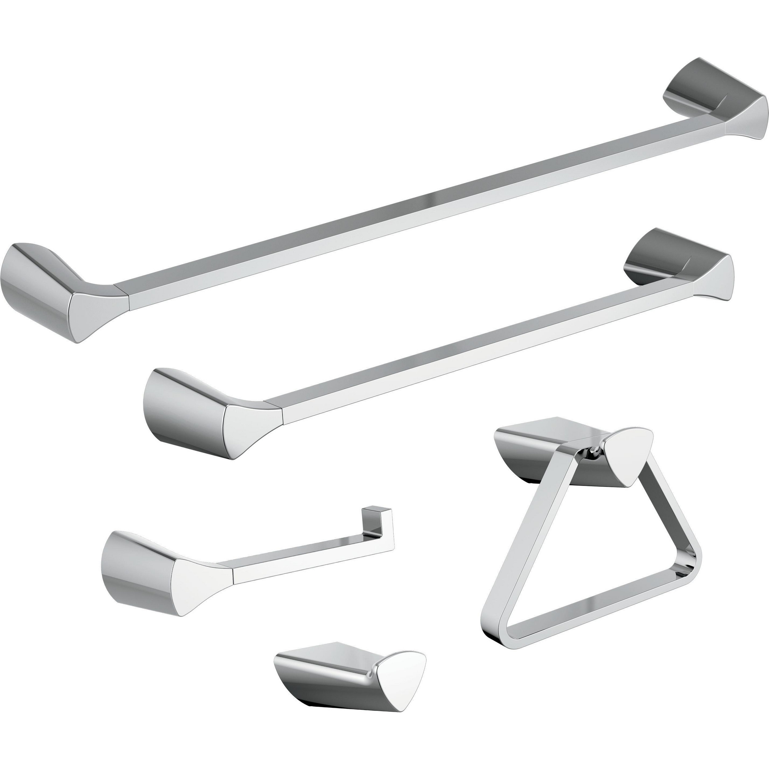 774240SS,PN Delta Zura Wall Mounted Towel Bar & Reviews Wayfair
