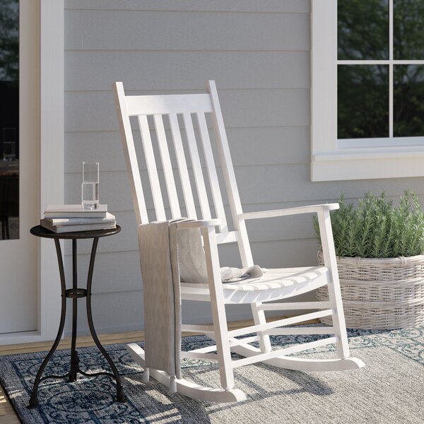 wayfair garden rocking chair