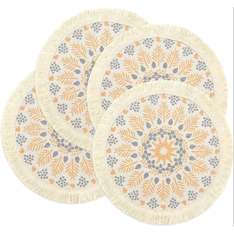 Printing Cotton Kitchen Dining Placemat Insulation Mat Table Home Linen Mandala Printing Cotton Kitchen Dining Placemat Insulation Mat Table Home Linen Mandala