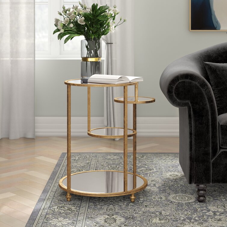 gemstone side table