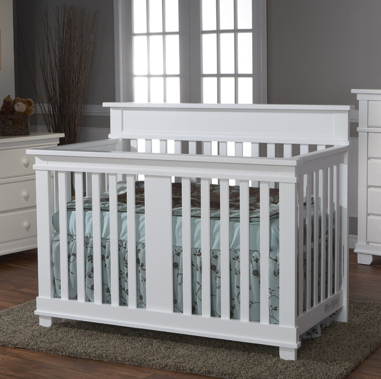 Harriet Bee Mallie Standard 4 In 1 Convertible Crib Wayfair