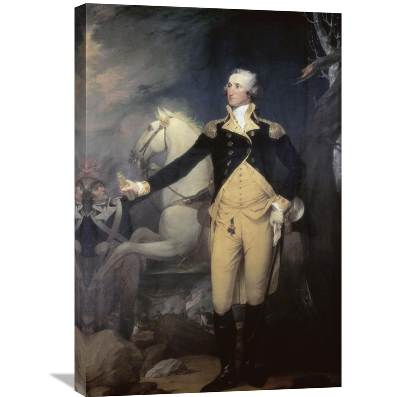Global Gallery Portrait Of General George Washington By Robert