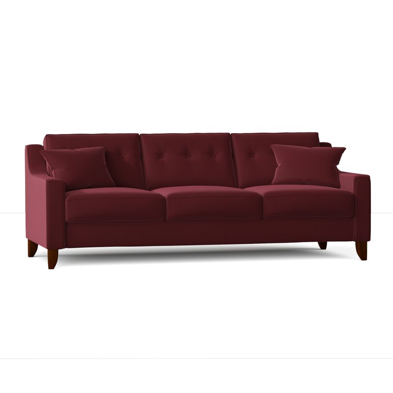 Logan 88" Square Arm Sofa & Reviews | Birch Lane