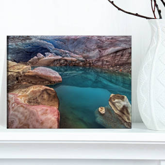 Hadleyhouseco A Desert Sunset By Kelly Wade Photographic Print On Wrapped Canvas Wayfair