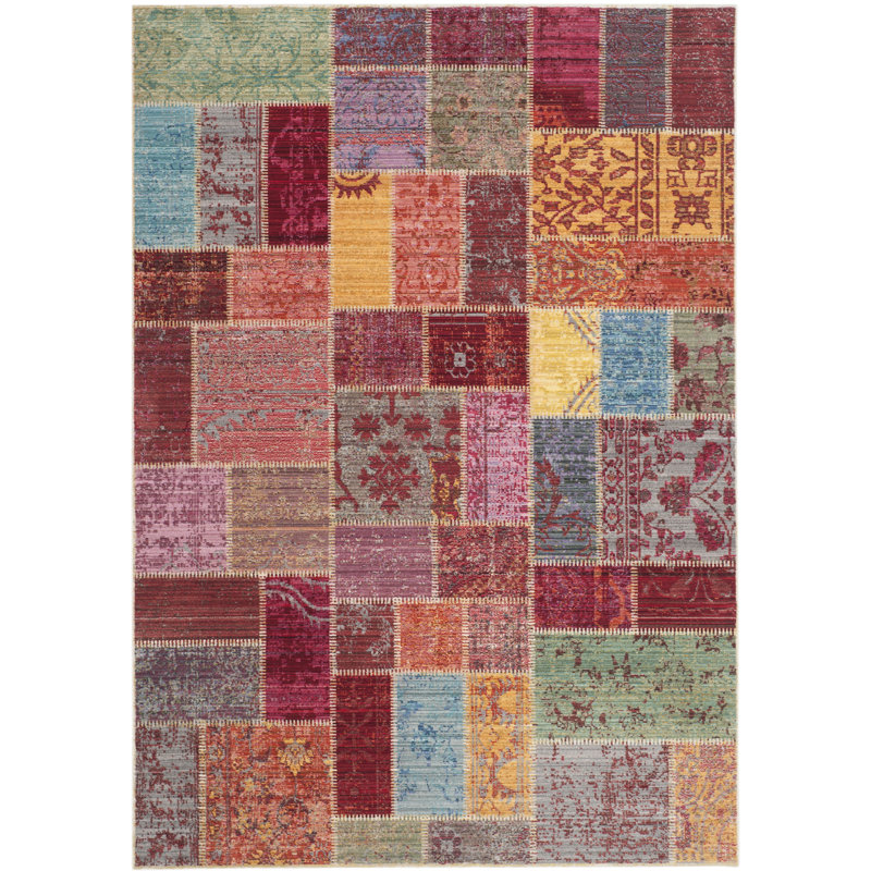 Bloomsbury Market Teppich Aleena In Bunt Wayfair De