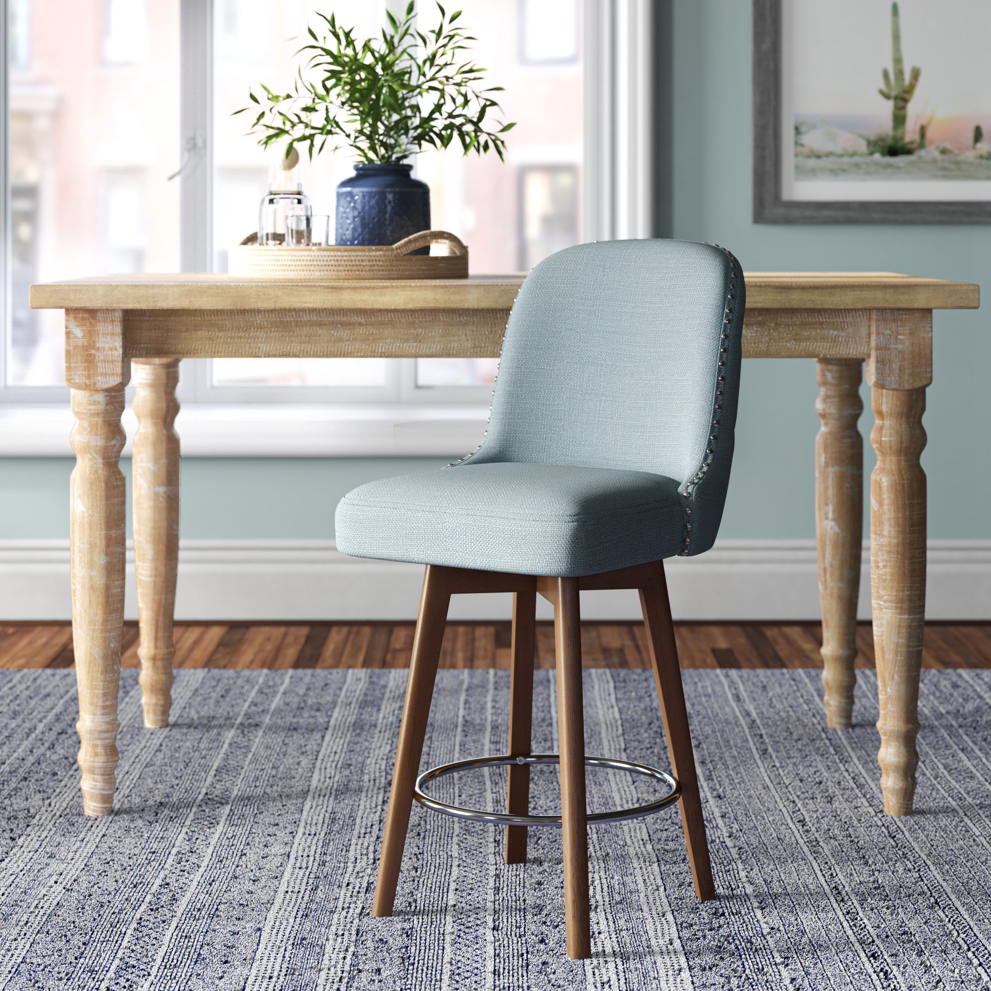mayberry swivel 25.75 counter stool