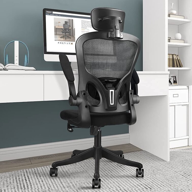 Mesh Computer Chair Low Back Adjustable Task Chair Armless Home Office Furniture