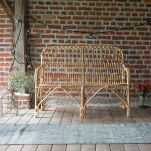 Gartenbank Rattan von Tikamoon