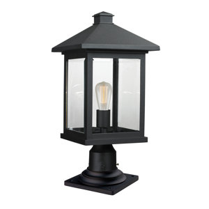Leroy Modern Outdoor 1-Light Pier Mount Light