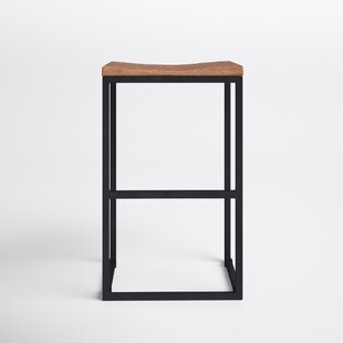 wong solid wood counter stool