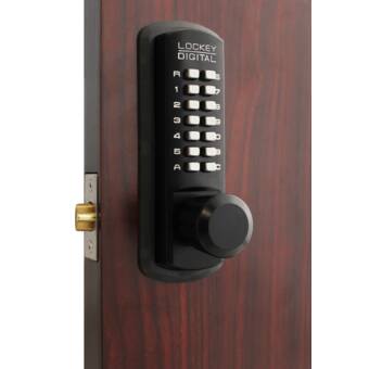 combination door knob