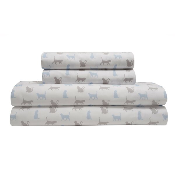 Cat Print Sheets Wayfair