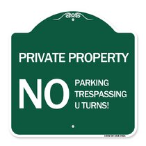 Protect Your Business & Municipality Arizona Equine 18 x 24 Heavy-Gauge Aluminum Rust Proof Parking Sign Made in The USA 