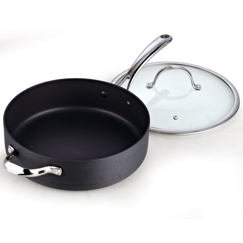 cooks frying pan