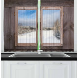 Rustic Kitchen Curtains Wayfair