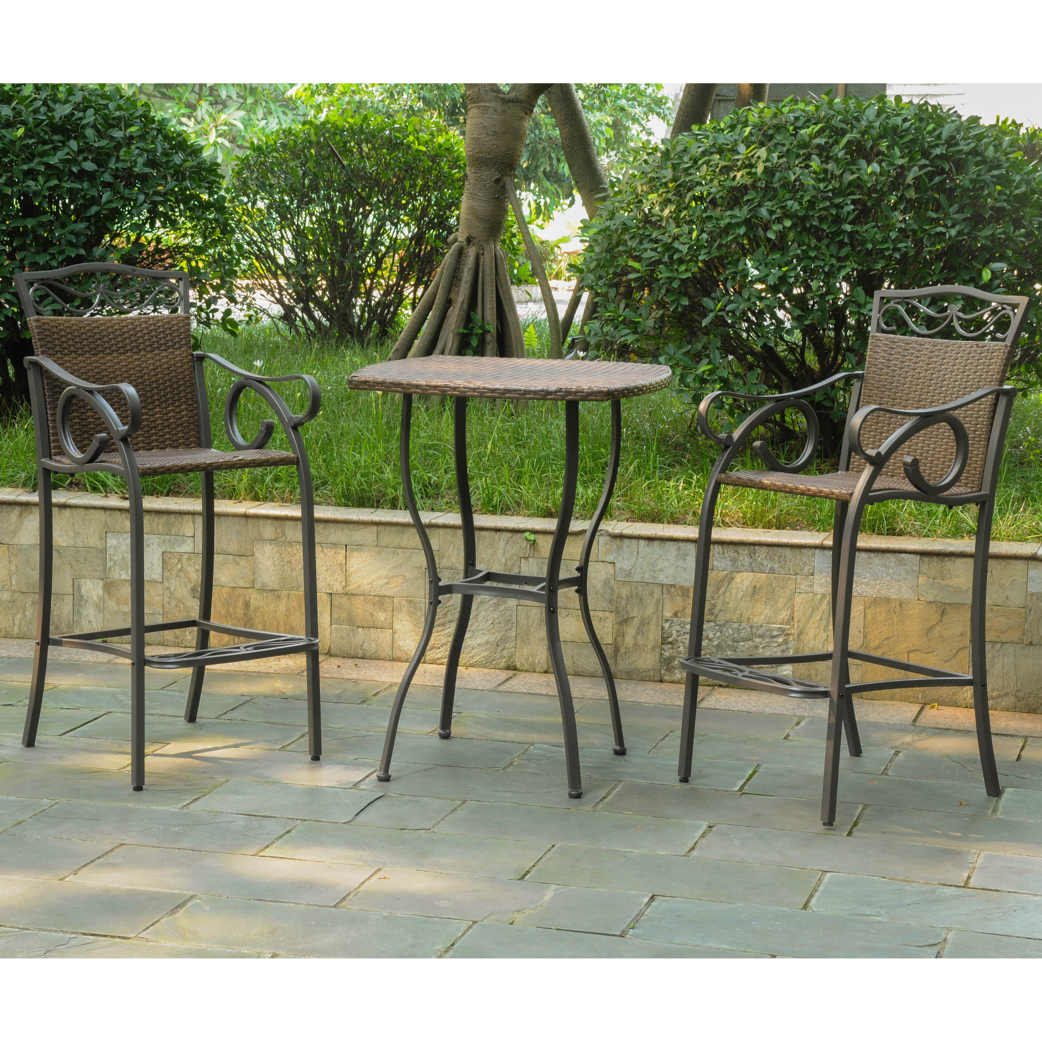 Stapleton 3 Piece Bar Height Dining Set Reviews Birch Lane