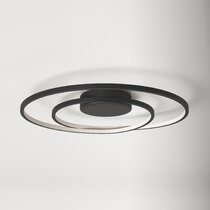 sloped ceiling adaptable flush mount lighting