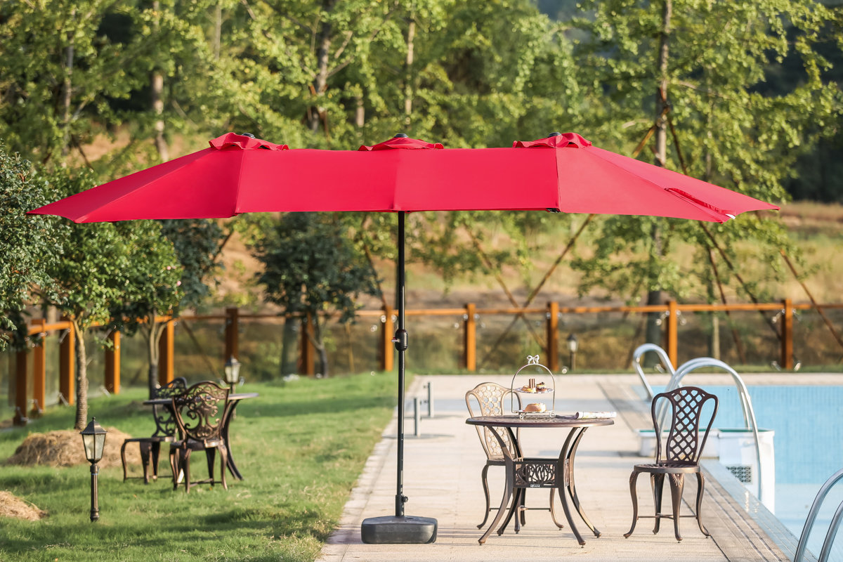 13 5 Foot Above Patio Umbrellas You Ll Love In 2019 Wayfair