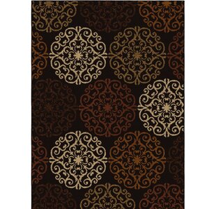 Baronets Flat Brown Area Rug