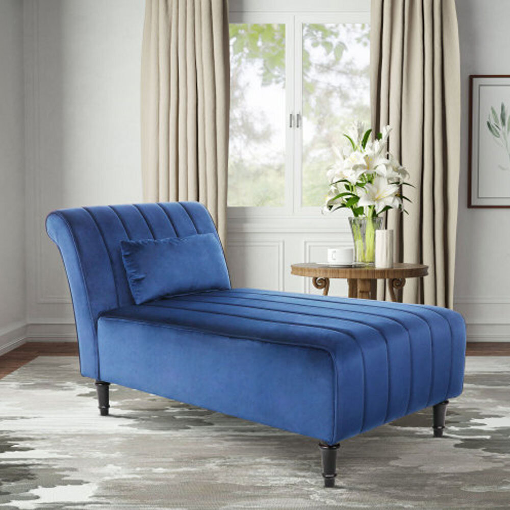 armless sofa chaise