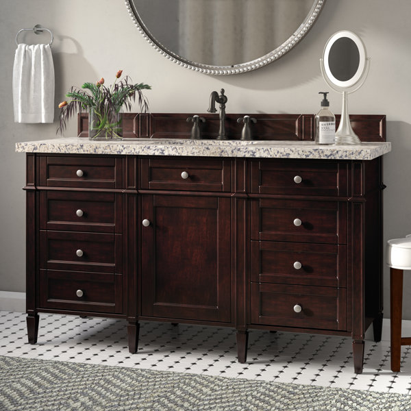 Granite Top Bathroom Vanity Wayfair