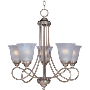Go to store & view more images Norwood 5-Light Shaded Chandelier by Three Posts