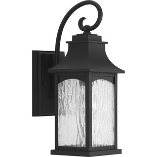 Go to store & view more images De Witt 1-Light Outdoor Wall Lantern by Darby Home Co