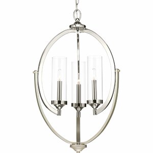 Zaleski 3-Light Candle-Style Chandelier